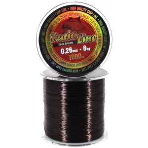 Fir Monofilament Zfish Furio, Brown, 8kg, 0.26mm, 1000m