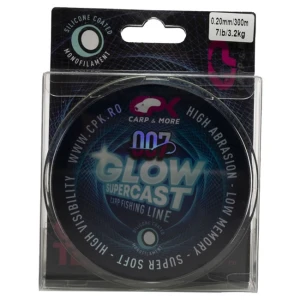 Fir Monoflament CPK Glow Supercast 300m, 0.37mm, 11.50kg