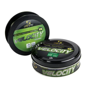Fir monofilament Carp Spirit Velocity XS Lo-Vis Green 0.25mm/5kg/1200m