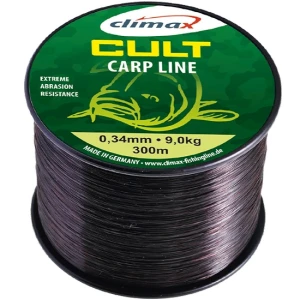 Fir monofilament Climax CULT CRAP BLACK 300m 0.38mm 11.00kg Fir monofilament Climax CULT CRAP BLACK 300m 0.38mm 11.00kg