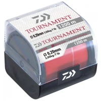 Fir monofilament Daiwa Tournament Red 0.33mm 8.10kg 1200m Fir monofilament Daiwa Tournament Red 0.33mm 8.10kg 1200m