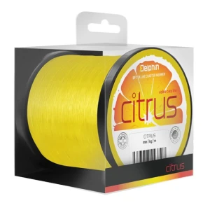 Fir monofilament Delphin CITRUS galben 0.25mm 11lbs 600m Fir monofilament Delphin CITRUS galben 0.25mm 11lbs 600m