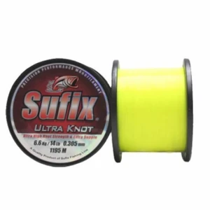 Fir monofilament Sufix Ultra Knot 0,25mm/4,3 kg/1680m Opaque Yellow Fir monofilament Sufix Ultra Knot 0,25mm/4,3 kg/1680m Opaque Yellow