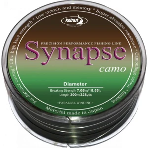 KATRAN Fishing Line Synapse CARP camo 0,437mm/29,3 Lb/13,3 kg/300 M