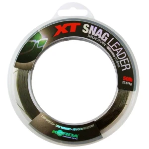 FIR INAINTAS KORDA MONOFILAMENT XT SNAG LEADER SUBLINE BROWN 0.55mm 22.67kg 100M