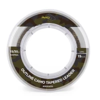 Fir Inaintas Monofilament Conic Avid Carp Outline Camo Tapered Leader 0.28-0.57mm, 4.5-15.8kg, 3x15m/45m 