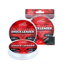 Fir Fluorocarbon Carp Expert Shock Leader 0.20mm-0.55mm, 5x15m/75m