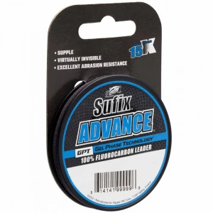 Fir Fluorocarbon Sufix Advance FC Clear 50m, 0.148mm, 1.4kg Fir Fluorocarbon Sufix Advance FC Clear 50m, 0.148mm, 1.4kg