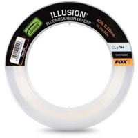 Fir Fox Illusion Fluorocarbon Leader, Clear, 30lb-13.6kg, 0.50mm, 50m