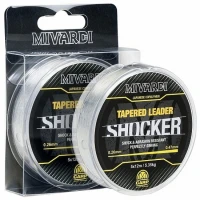 Fir Inaintas Conic Mivardi Shocker Tapered Leader, Clear, 0.26-0.47mm, 5x12m/rola Fir Inaintas Conic Mivardi Shocker Tapered Leader, Clear, 0.26-0.47mm, 5x12m/rola