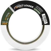 Fir Inaintas Monofilament Fox Exocet Pro Leader Low Vis Green, 100m, 45lb/20.5kg, 0.60mm 