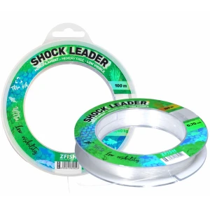 Fir Inaintas Monofilament ZFISH Vision Shock Leader, 0.50mm, 16.60kg, 100m