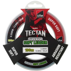 Fir Monofilament Inaintas DAM Tectan Soft Leader Transparent, 0.70mm, 36.2kg/80lb, 100m