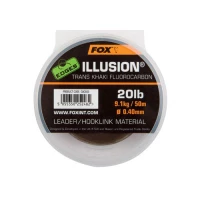 Fluocarbon Fox Edges Illusion Leader 50m 0.40mm 9.1 Kg