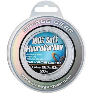 FIR FLUOROCARBON SAVAGE GEAR 0.30MM 50MT 6KG FIR FLUOROCARBON SAVAGE GEAR 0.30MM 50MT 6KG