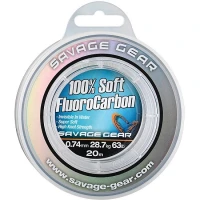 FIR FLUOROCARBON SAVAGE GEAR 0.33MM 50MT 7KG FIR FLUOROCARBON SAVAGE GEAR 0.33MM 50MT 7KG