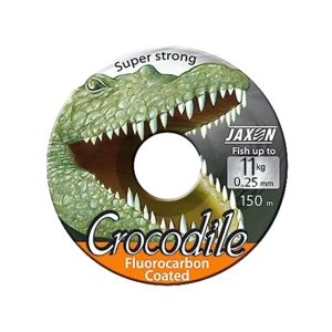 FIR JAXON CROCODILE FLUOROCARBON COATED 150m 0.45mm 30.00 kg FIR JAXON CROCODILE FLUOROCARBON COATED 150m 0.45mm 30.00 kg