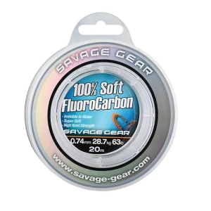 FIR SAVAGE SOFT FLUOROCARBON 074MM/28.7KG/20M FIR SAVAGE SOFT FLUOROCARBON 074MM/28.7KG/20M