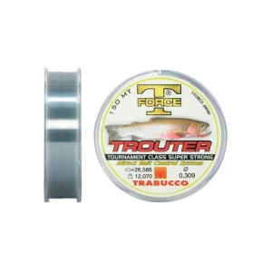 FIR TRABUCO T FORCE TROUTER 150M 0.227 mm 7.05 Kg FIR TRABUCO T FORCE TROUTER 150M 0.227 mm 7.05 Kg