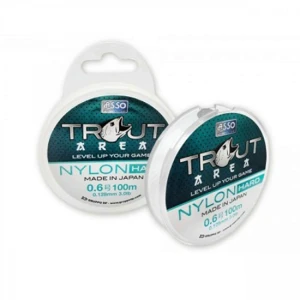 Fir ASSO Trout Area Nylon Hard Grey 0.104mm 100m