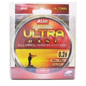 Fir ASSO Ultra Cast Galben Fluo 0.12mm 150m Fir ASSO Ultra Cast Galben Fluo 0.12mm 150m