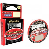 Fir Fluorocarbon KAMATSU Techron Soft, Invisible, 20m, 0.261mm, 4.72kg Fir Fluorocarbon KAMATSU Techron Soft, Invisible, 20m, 0.261mm, 4.72kg
