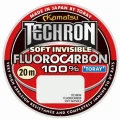 Fir Fluorocarbon KAMATSU Techron Soft, Invisible, 20m, 0.261mm, 4.72kg