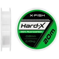 Fir Fluorocarbon X-fish Hard X, Clear, 4.50kg, 0.28mm, 20m