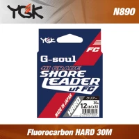 Fir Fluorocarbon YGK G-SOUL HG SHORE LEADER FC HARD 30M 0.70mm 32lb Fir Fluorocarbon YGK G-SOUL HG SHORE LEADER FC HARD 30M 0.70mm 32lb