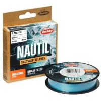 Fir Monofilament BERKLEY Nautil, Aqua Blue, 27kg, 0.40mm, 300m