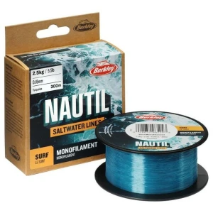 Fir Monofilament BERKLEY Nautil, Turquoise, 300m, 2.50kg, 0.18mm
