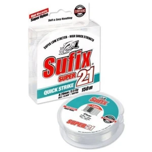 Fir Monofilament Sufix Super 21 150m, 0.20mm, 3.50kg