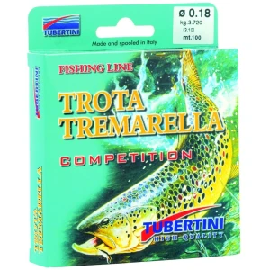 Fir Monofilament TUBERTINI Trota Tremarella Competition, 0.16mm, 2.45kg, 500m
