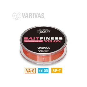 Fir Monofilament Varivas Super Trout Bait Finesse, Flash Orange, 0.148mm, 4lb, 120m