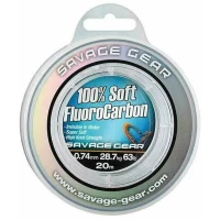Fir SAVAGE GEAR Soft Fluoro Carbon Transparent, 1.00mm, 50.5kg-111lbs, 35m