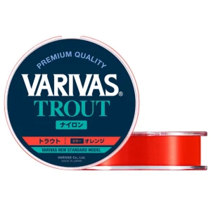 Fir Varivas Trout Flash Orange, 100m, 0.185mm, 5lb Fir Varivas Trout Flash Orange, 100m, 0.185mm, 5lb