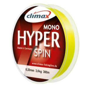 Fir monofilament Climax FIR HYPER SPINNING FLUO YELLOW 150m 0.35mm Fir monofilament Climax FIR HYPER SPINNING FLUO YELLOW 150m 0.35mm