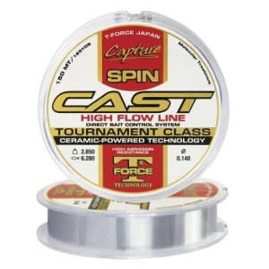 Fir monofilament T-Force Rapture Spin Cast 150m 0.16mm 3.80kg Fir monofilament T-Force Rapture Spin Cast 150m 0.16mm 3.80kg