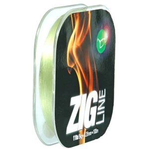 FIR MONOFILAMENT KORDA MONTURI ZIG LINE HOOKLENGTH 0.25mm 9lb 100m