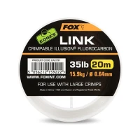 Fir Fluorocarbon Fox Edges Link Crimpable Illusion 20m 0.53/25lbs