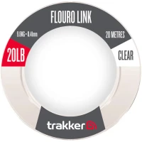 Fir Fluorocarbon Trakker Fluoro Link, Clear, 0.41mm, 9.80kg/20lbs, 20m