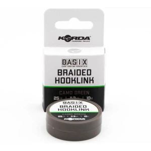 Fir KORDA BASIX BRAIDED HOOKLINK 18LB/10M Fir KORDA BASIX BRAIDED HOOKLINK 18LB/10M