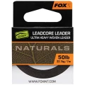Fir Leadcore Fox Naturals, 7m, 50lb/22.7kg