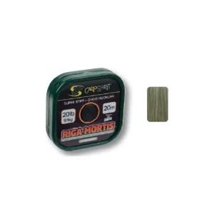 Fir Monofilament Carp Spirit Riga Mortis Lo-Vis Green Chod Hooklink 20m, 25lbs, 11.30kg Fir Monofilament Carp Spirit Riga Mortis Lo-Vis Green Chod Hooklink 20m, 25lbs, 11.30kg