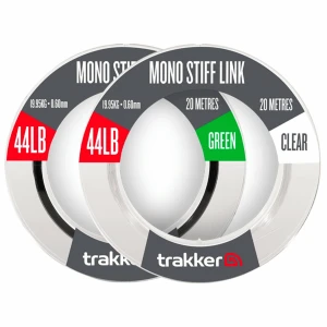 Fir Monofilament TRAKKER Mono Stiff Link, Green, 0.60mm, 19.95kg, 20m Fir Monofilament TRAKKER Mono Stiff Link, Green, 0.60mm, 19.95kg, 20m