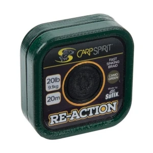 Fir Textil Carp Spirit Re-Action Camo Green 20m 25lbs 11.30kg Fir Textil Carp Spirit Re-Action Camo Green 20m 25lbs 11.30kg