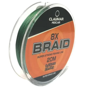 Fir Textil Claumar Pescar 8X Super Braid Strong 20M 22.0Kg 0.18MM Fir Textil Claumar Pescar 8X Super Braid Strong 20M 22.0Kg 0.18MM