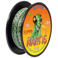 Fir Textil Cu Camasa Kryston Super Mantis Coated Braid, Weed Green, 20m, 35lbs