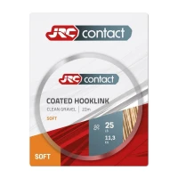Fir Textil JRC Contact Coated Hooklink Soft, Clear G, 11.3kg, 25lb, 22m