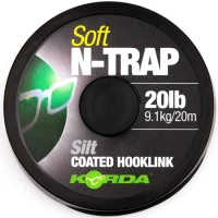 Fir Textil Korda N-trap Soft Coated, Silt, 15lbs, 20m